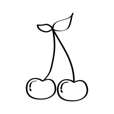 taze meyve çizim simgesi