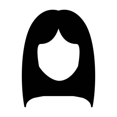 sevimli kadın avatar karakter