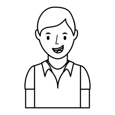 genç adam avatar karakter