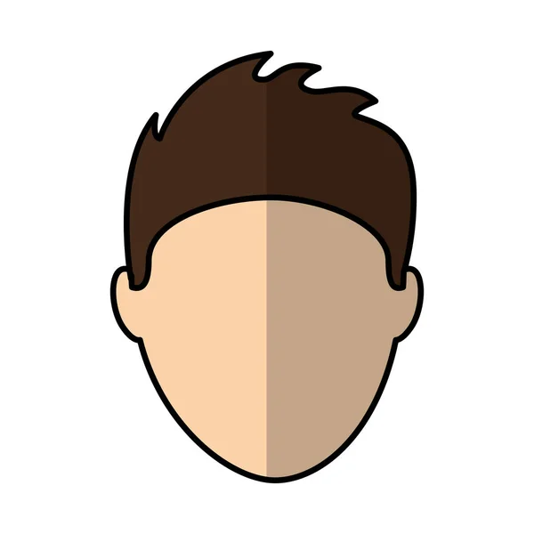Mladý muž avatar postava — Stockový vektor