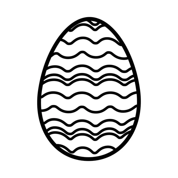 Happy easter egg malowane — Wektor stockowy