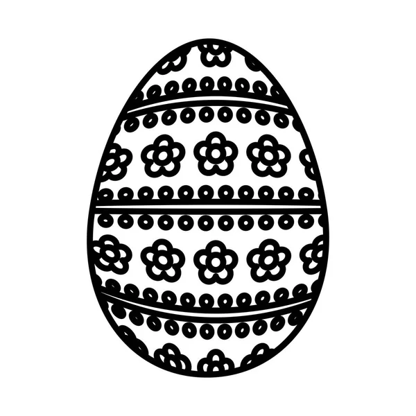 Happy easter egg malowane — Wektor stockowy