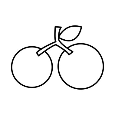 üzüm taze meyve çizim simgesi