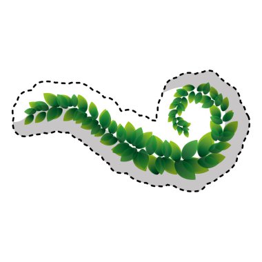 branche leafs plant ecology symbol