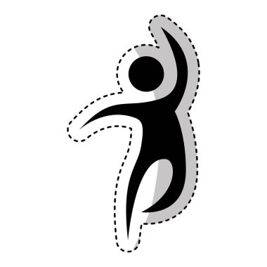 insan figürü siluet simge