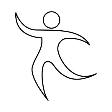 insan figürü siluet simge