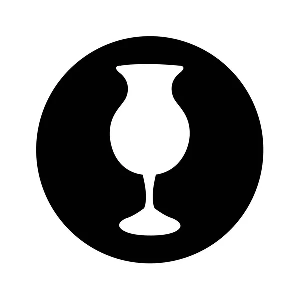 Кубок напиток икона — стоковый вектор