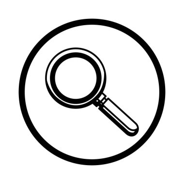 Arama büyüteç simgesini