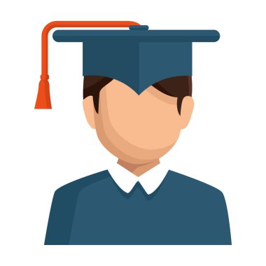 mezun avatar karakter amblemi