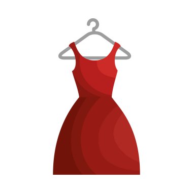 Kırmızı kadın simge uygun