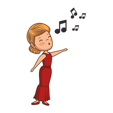 güzel bir kadın şarkı avatar karakter