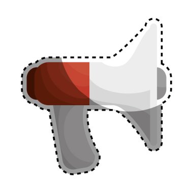 megafon ses aygıtı simgesini