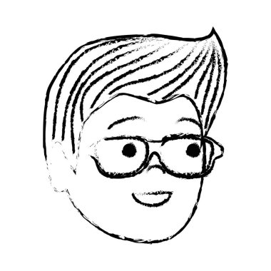 insan avatar karakteri izole edilmiş simge