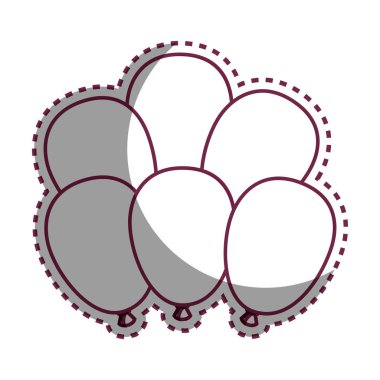 Balon hava parti simgesi