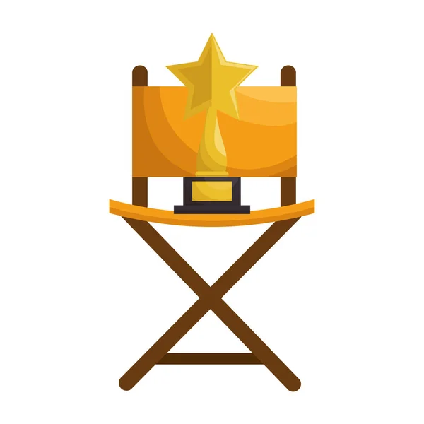 Movie entertainment set icons — Stock Vector