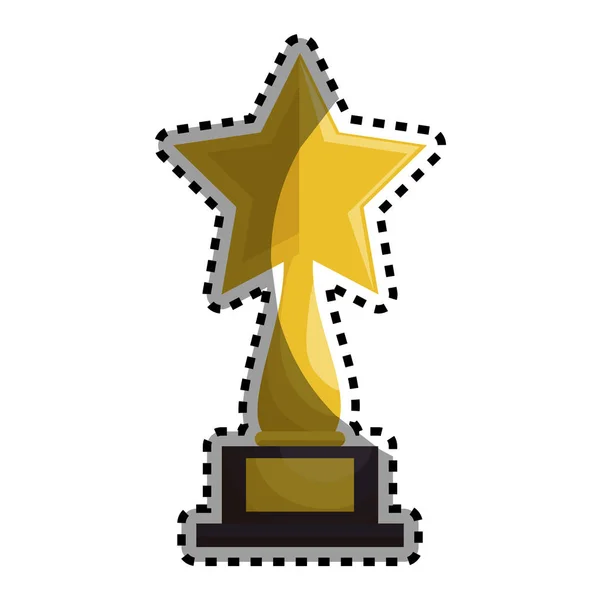 Premio trofeo icona del cinema — Vettoriale Stock