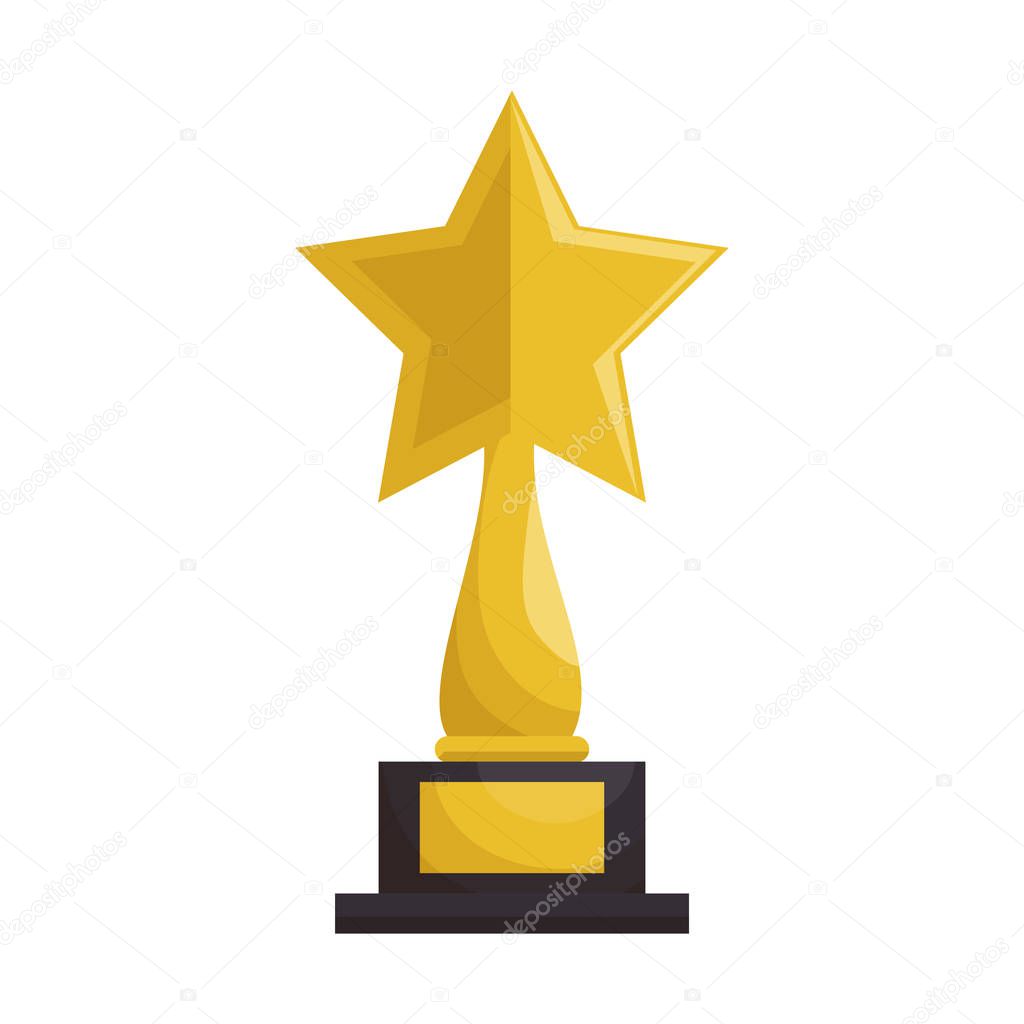 trophy award cinema icon