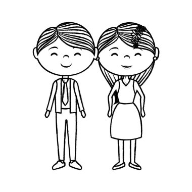 Çift aşık karakter simgesi