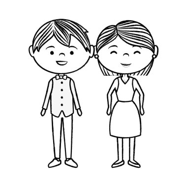 Çift aşık karakter simgesi