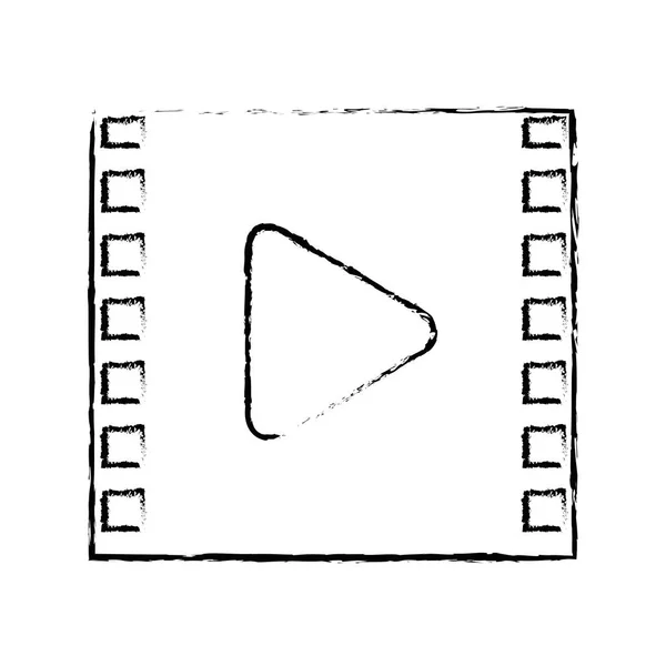 Videoband inspelningsikonen — Stock vektor