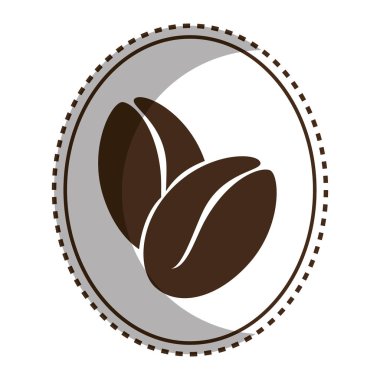 lezzetli kahve çekirdeği simgesi