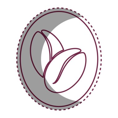 lezzetli kahve çekirdeği simgesi