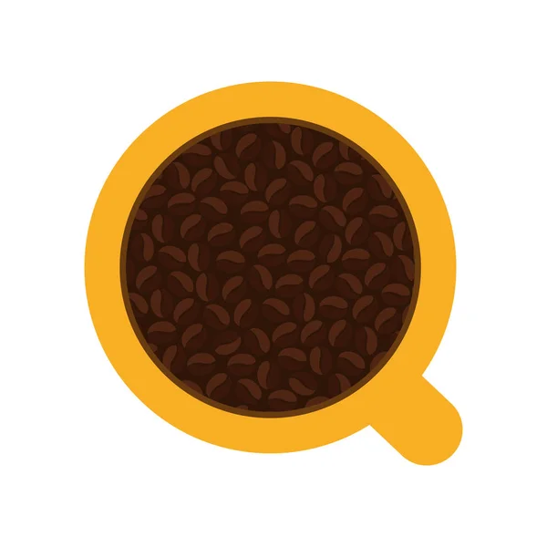 Lezzetli kahve Kupası simgesi — Stok Vektör