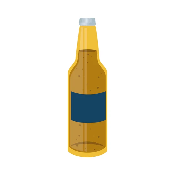 Uppfriskande dryck i flaska — Stock vektor