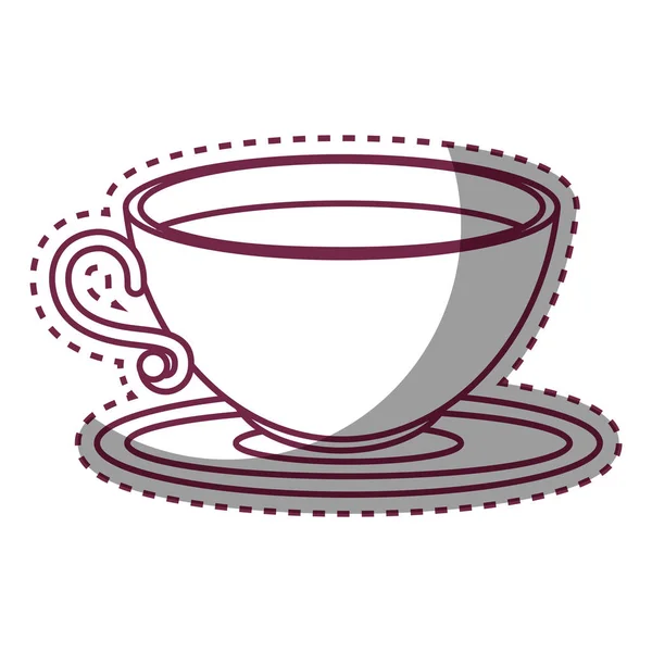 Вкусный кофе значок — стоковый вектор