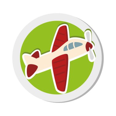 şirin uçak oyuncak simgesi