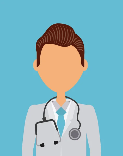 Γιατρός γιατρός άνθρωπος — Διανυσματικό Αρχείο