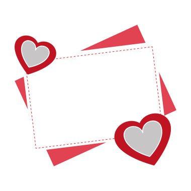 kalp aşk romantik kartı