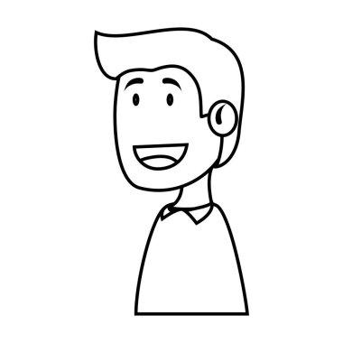 genç adam avatar karakter