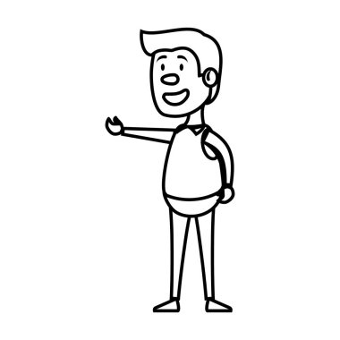 genç adam avatar karakter