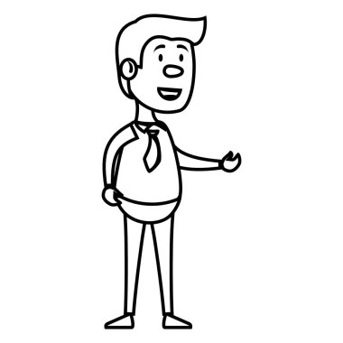 işadamı avatar karakter simgesi