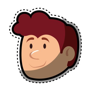 genç adam avatar karakter