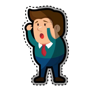 Psikiyatrik hasta avatar karakter