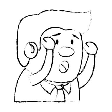 Psikiyatrik hasta avatar karakter