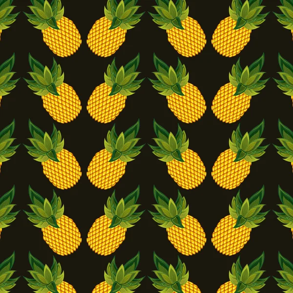 菠萝背景设计 — 图库矢量图片