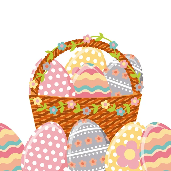 Happy easter design — Stock Vector