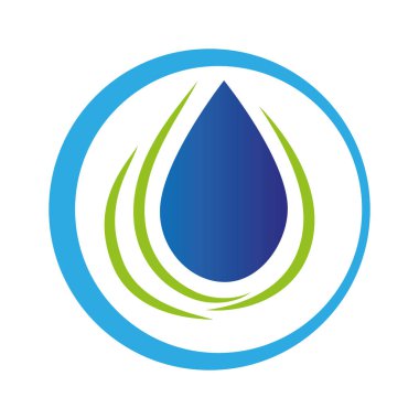 mavi damla amblemi simgesi