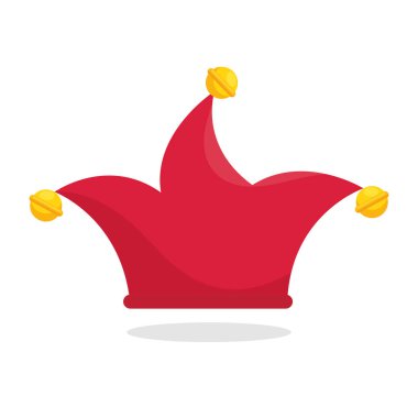 Palyaço şapka komik simgesi