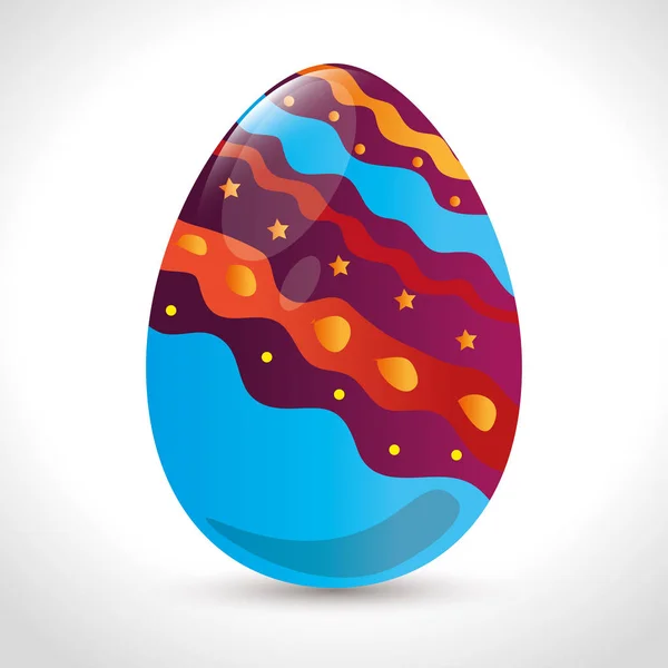 Αυγά βαμμένα Πάσχα — Διανυσματικό Αρχείο