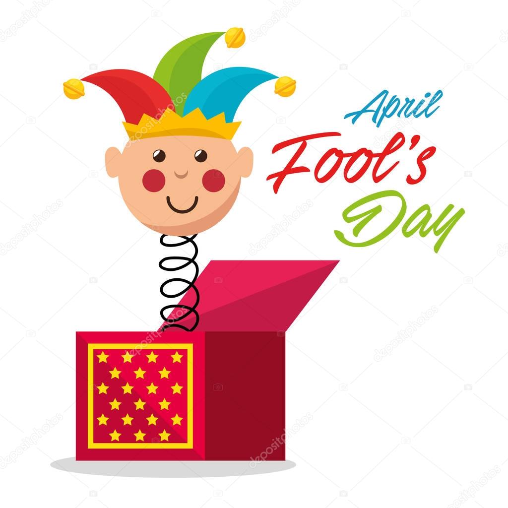 april fools day celebration card