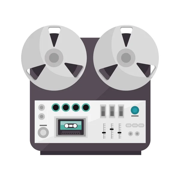 Pictogram voor muzikale recorder-console — Stockvector