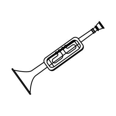 trumphet müzik aleti simgesi