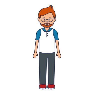 genç adam etnisite avatar karakter