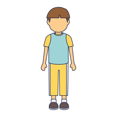 genç adam etnisite avatar karakter