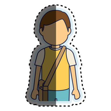 genç adam etnisite avatar karakter