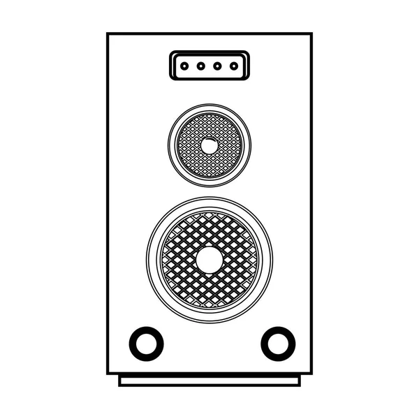 Ikona głośnika urządzenia dźwiękowego — Wektor stockowy